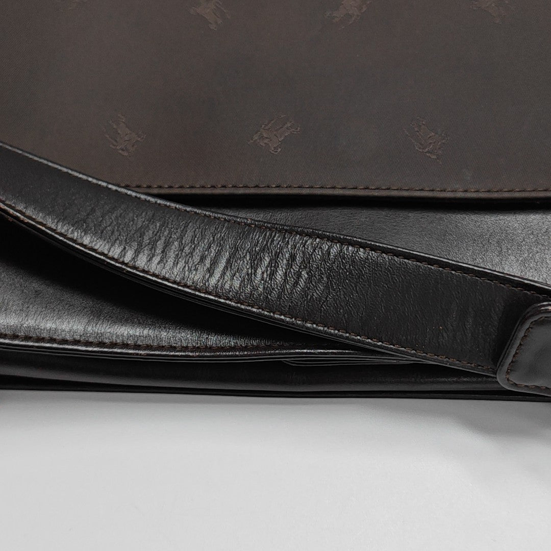 Fabric Tote Bag Brown