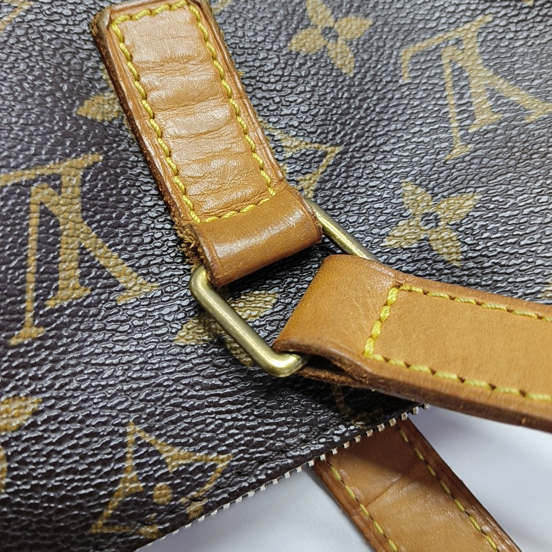 PIANO Monogram Coated Canvas Brown
