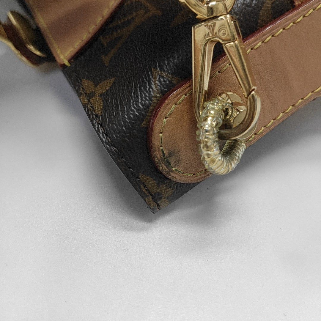 DUFFLE Monogram Coated Canvas Brown