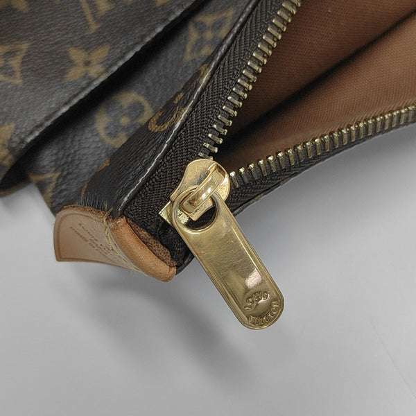 TOTALLY MM Monogram Coated Canvas Brown