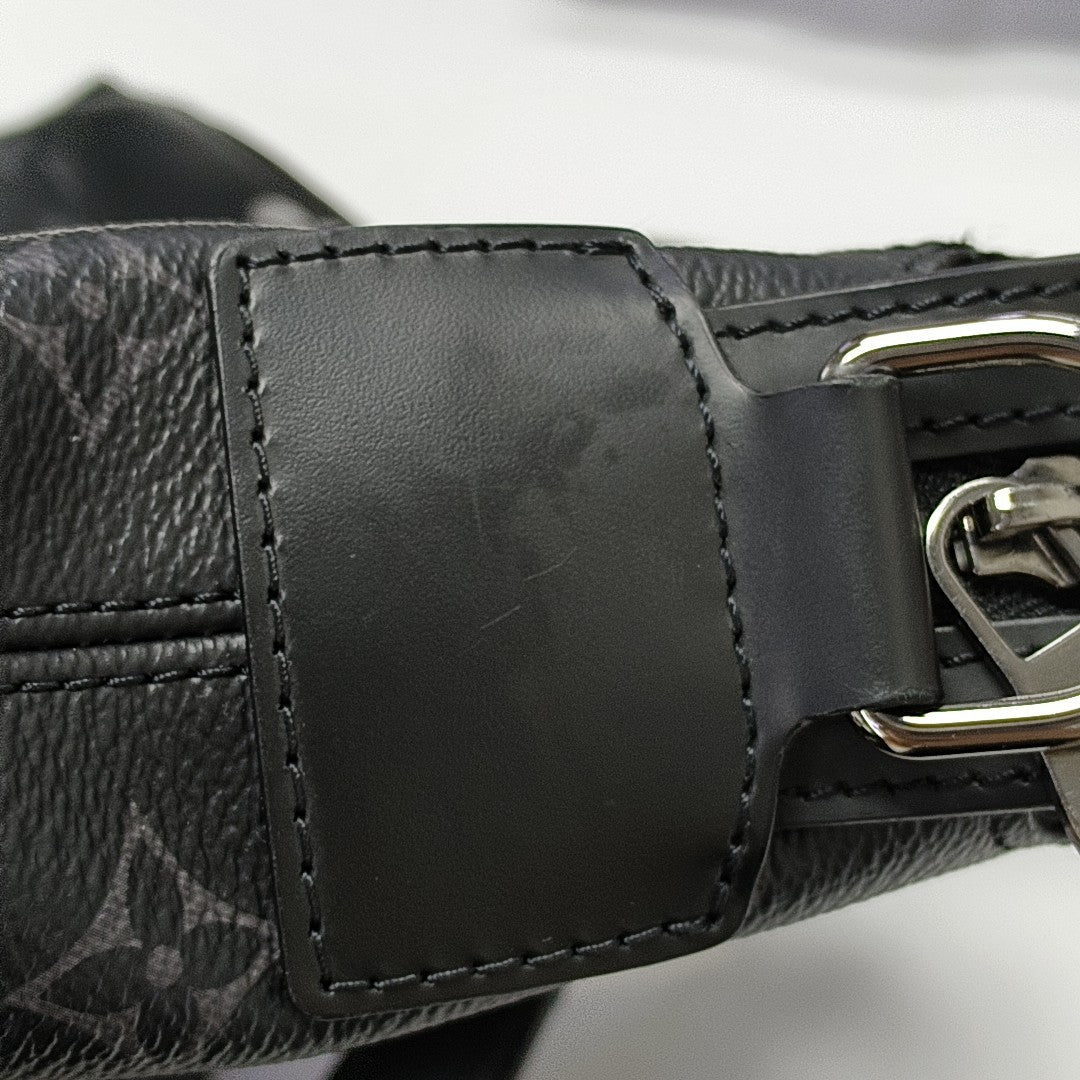 EXPLORER Monogram Coated Canvas Black