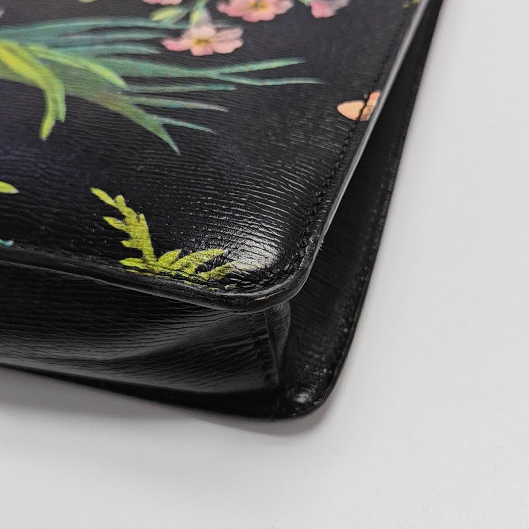 Calfskin Clutch Black