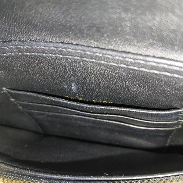 Dior Caro Small Cannage Calfskin Black