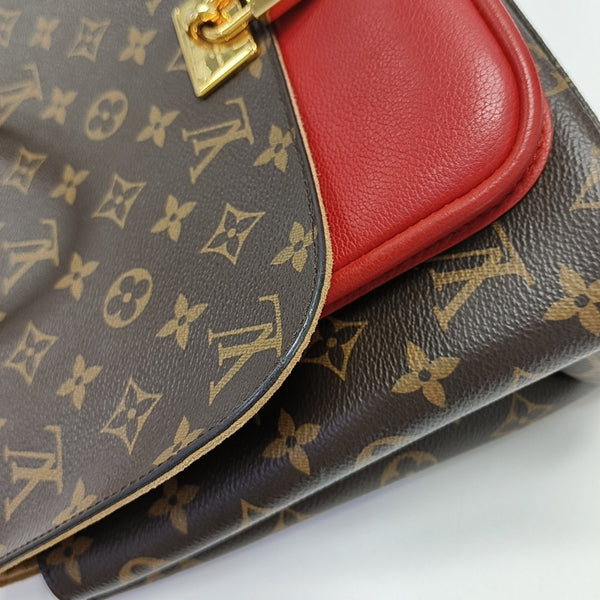 MARIGNAN Monogram Coated Canvas Brown