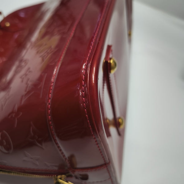 ALMA GM Monogram Calfskin Red