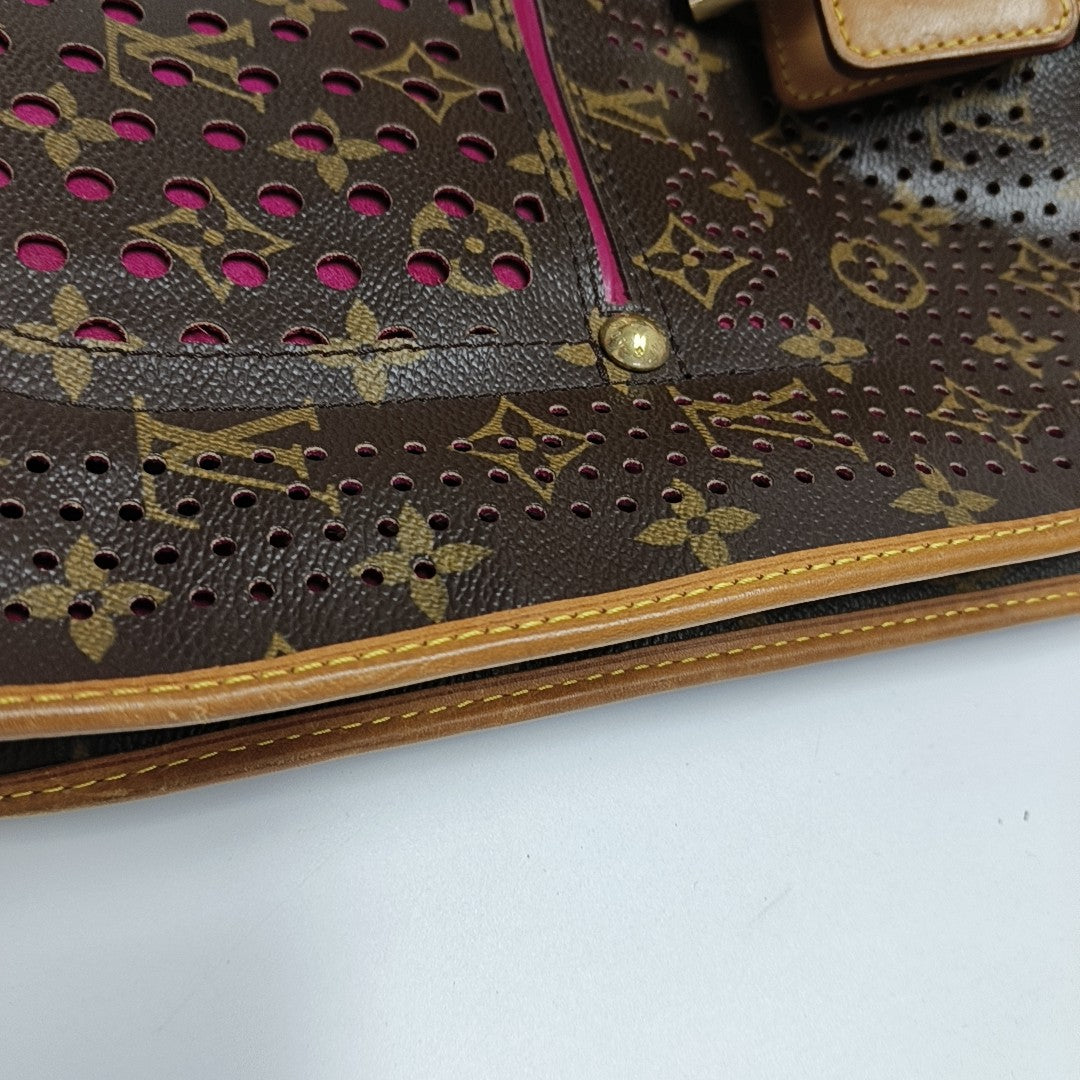MUSETTE1 Monogram Coated Canvas Brown