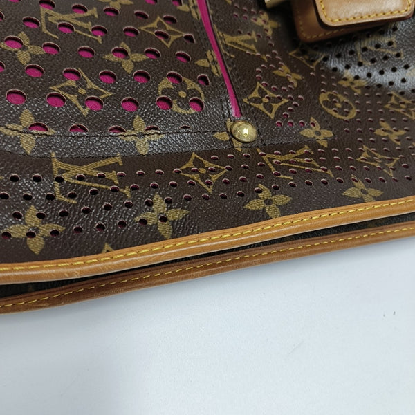 MUSETTE1 Monogram Coated Canvas Brown