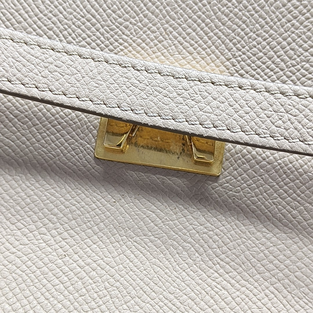 BELT Micro Calfskin Beige