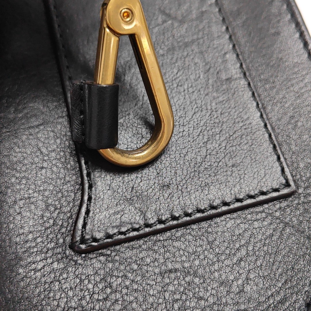 Nile Small Calfskin Black