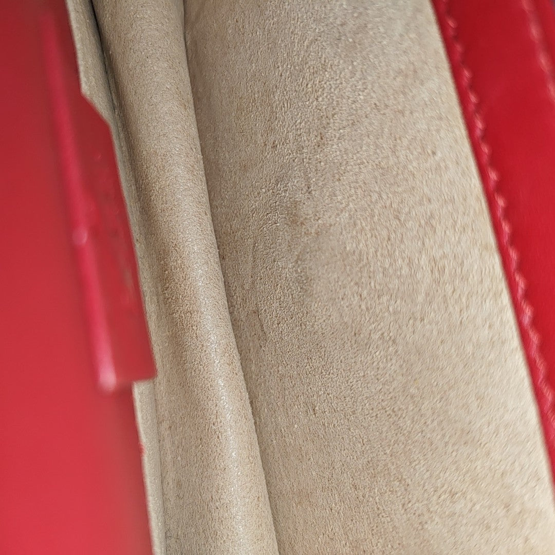 Sylvie Super Mini Calfskin Red