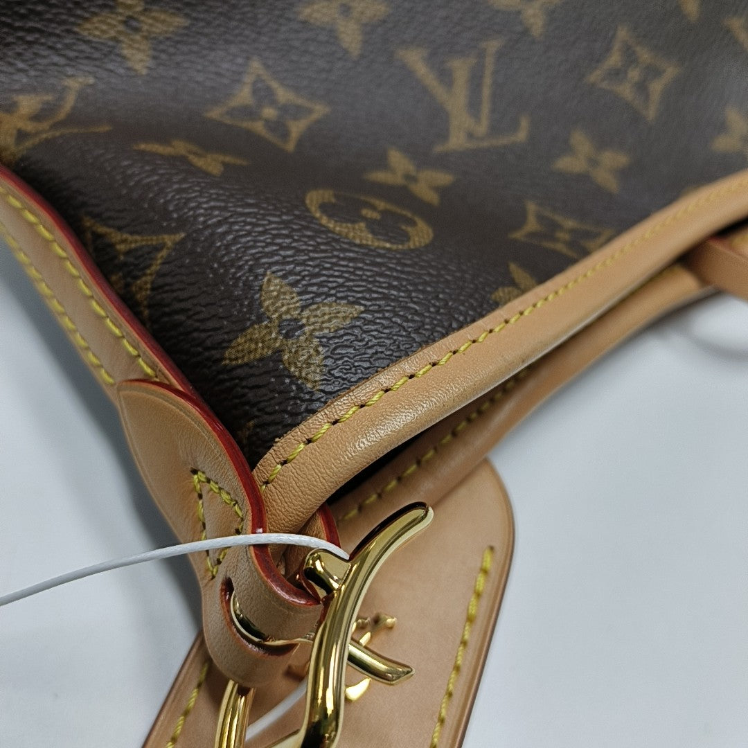 CARRYALL PM Monogram Coated Canvas Brown
