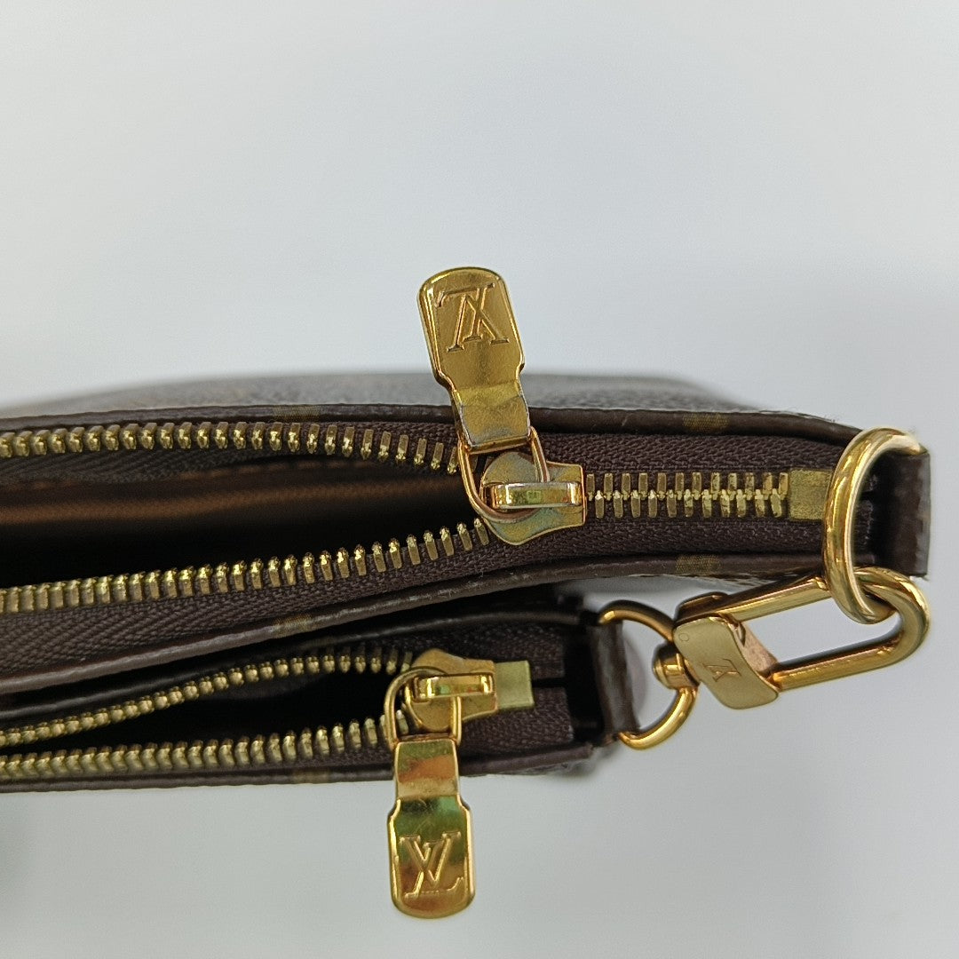 MULTI Monogram Coated Canvas Brown