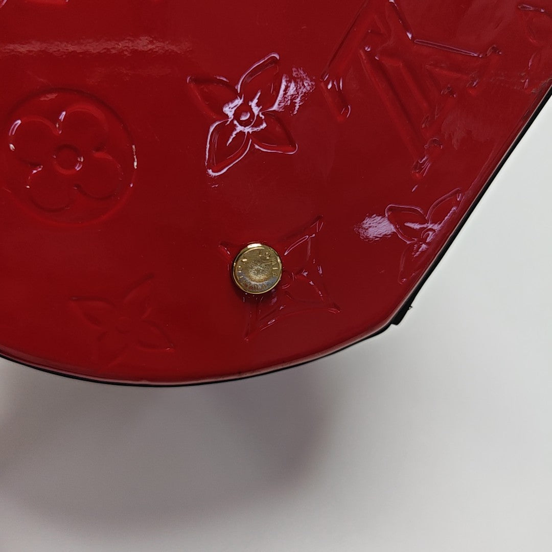 CANNES Monogram Patent Leather Red