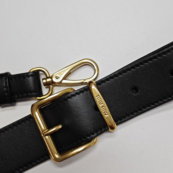 Beau Large Calfskin Black