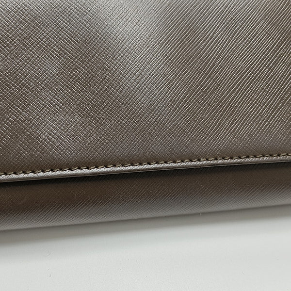 Ginny Calfskin Brown Wallet