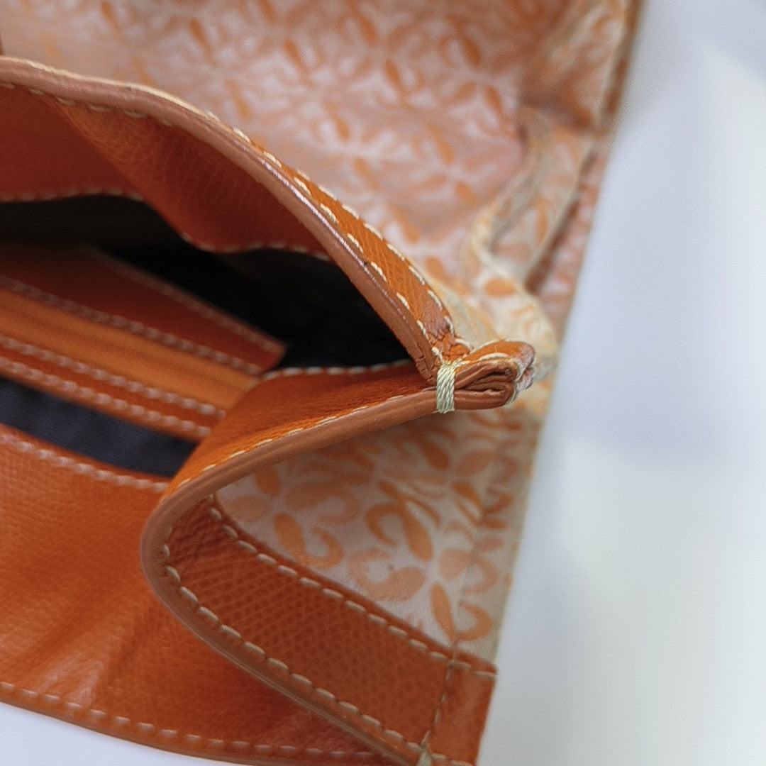 Monogram Canvas Orange