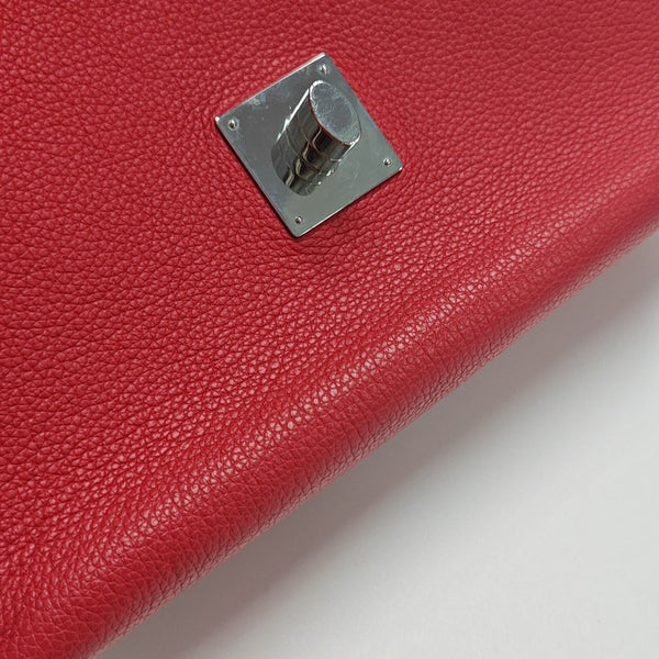 LOCKME BB Calfskin Red