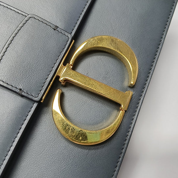 30 Montaigne Calfskin Gray