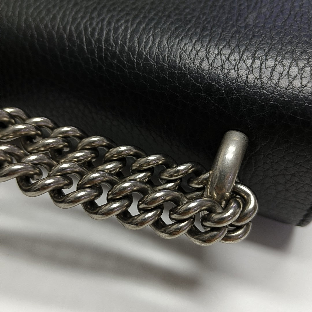 Dionysus Small Calfskin Black