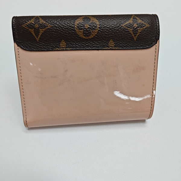CHERRYWOOD Monogram Calfskin Pink Wallet