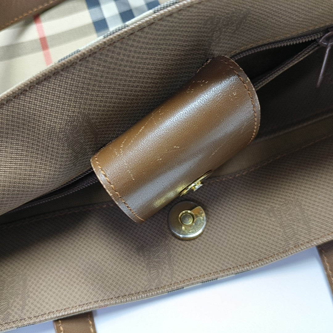 Canvas Tote Bag Beige
