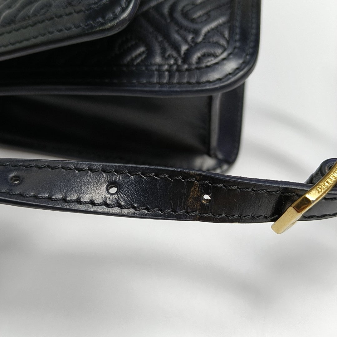 TB Mini Calfskin Black