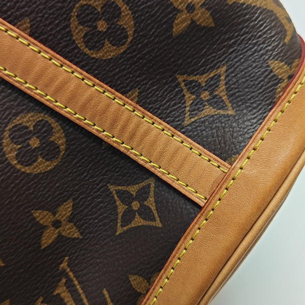DUFFLE Monogram Coated Canvas Brown