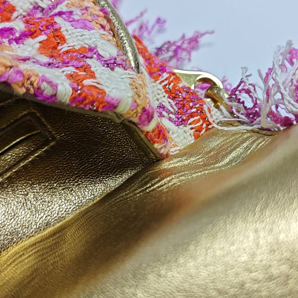 Fabric Shoulder Bag Multicolor