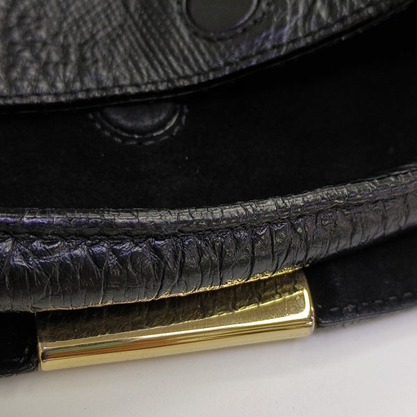 Calfskin Bucket Bag Black