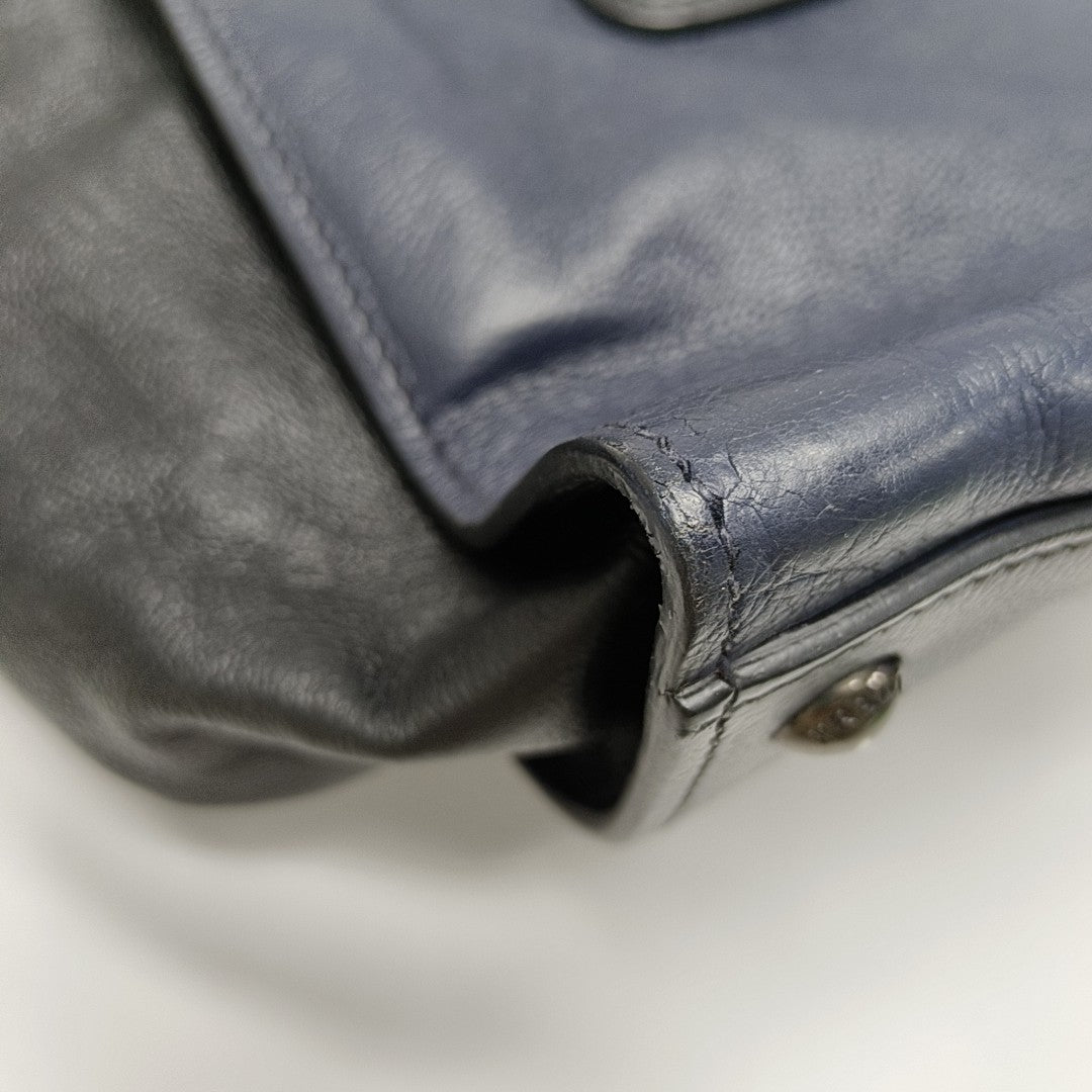Vitello Calfskin Blue