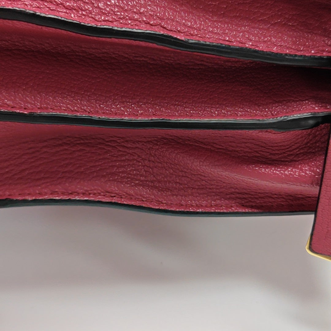 Calfskin Shoulder Bag Pink