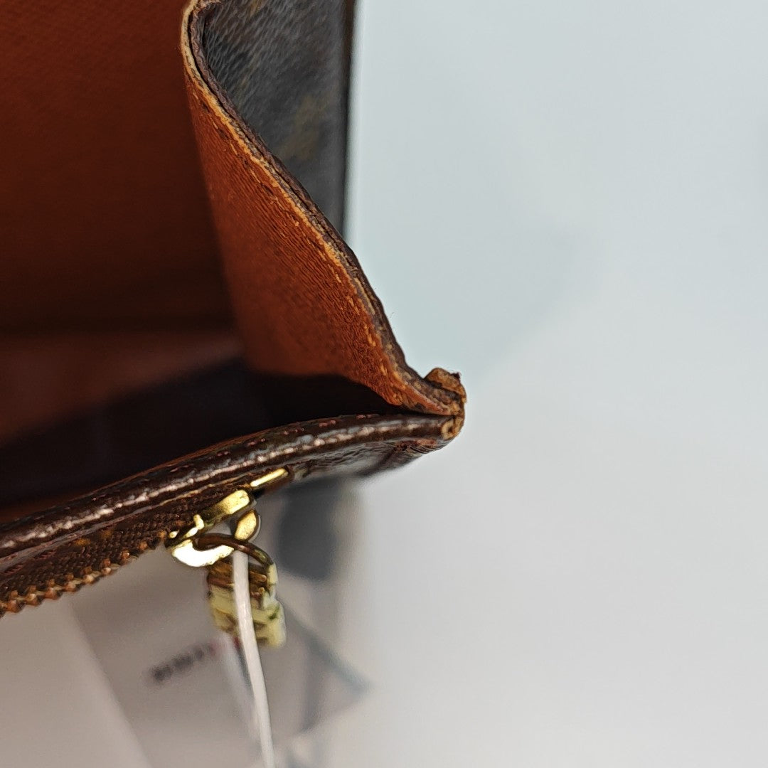 POCHETTE RABAT Monogram Coated Canvas Brown