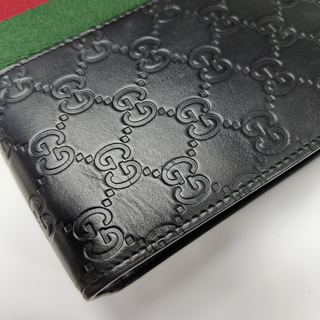 Signature Monogram Calfskin Black