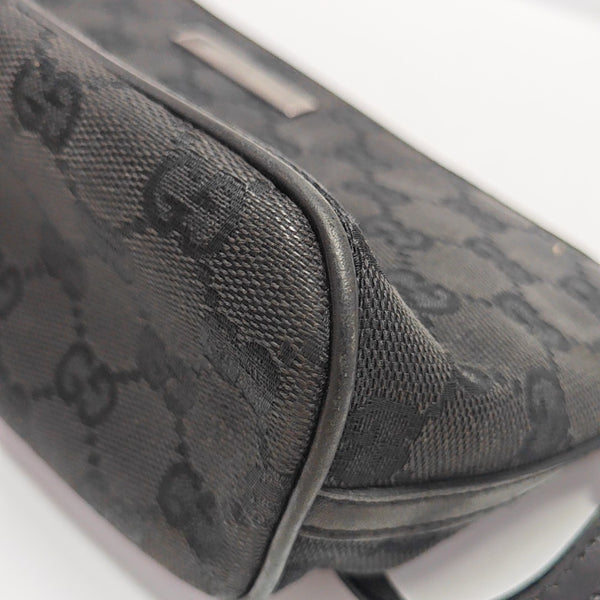 Boat Pochette Monogram Canvas Black