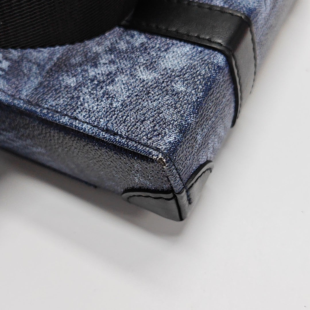 TRUNK Coated Canvas Blue
