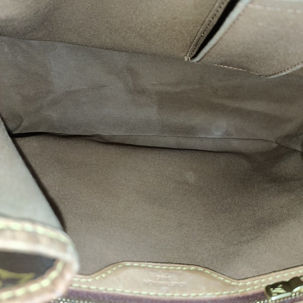 BATIGNOLLES MM Monogram Coated Canvas Brown