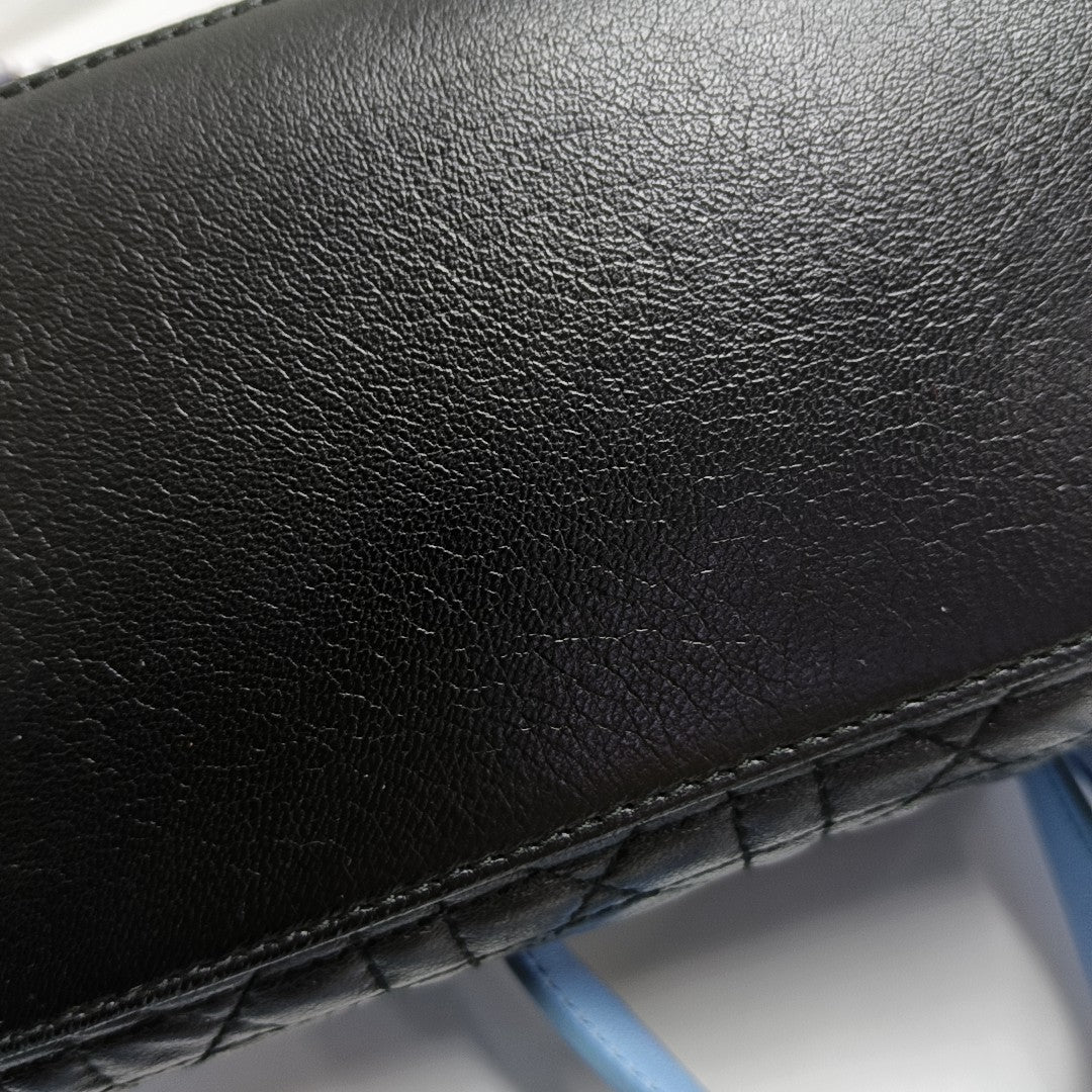 Cannage Lambskin Black