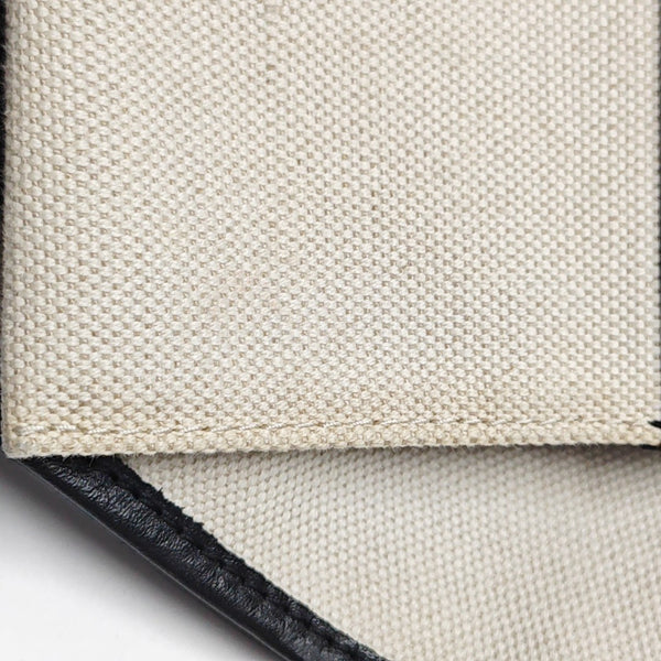 Navy Mini Canvas Beige