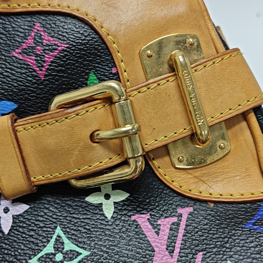 LV × TM CLAUDIA Monogram Coated Canvas Black