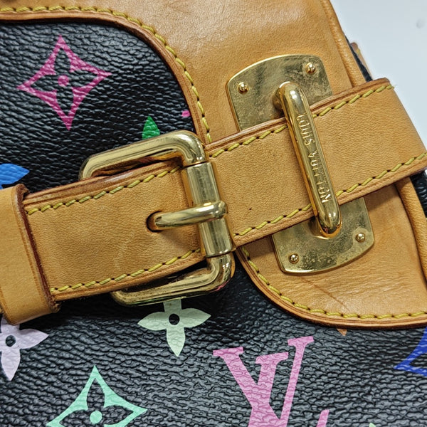 LV × TM CLAUDIA Monogram Coated Canvas Black