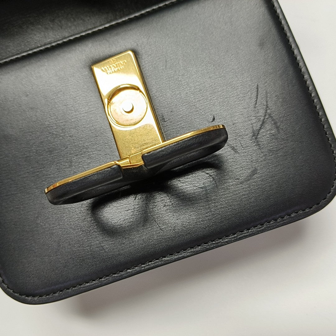 Vsling Small Calfskin Black