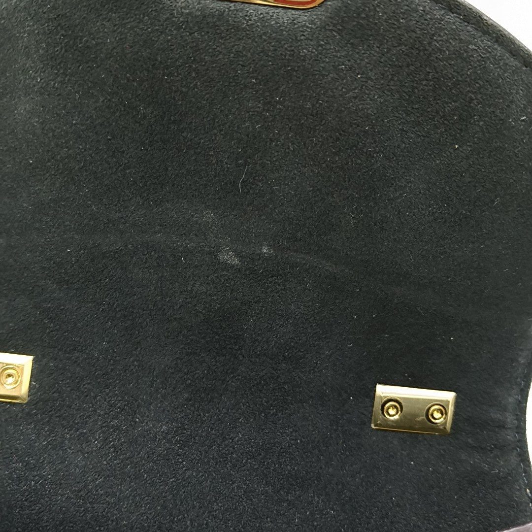 Monogram Coated Canvas Shoulder Bag Super Mini Brown