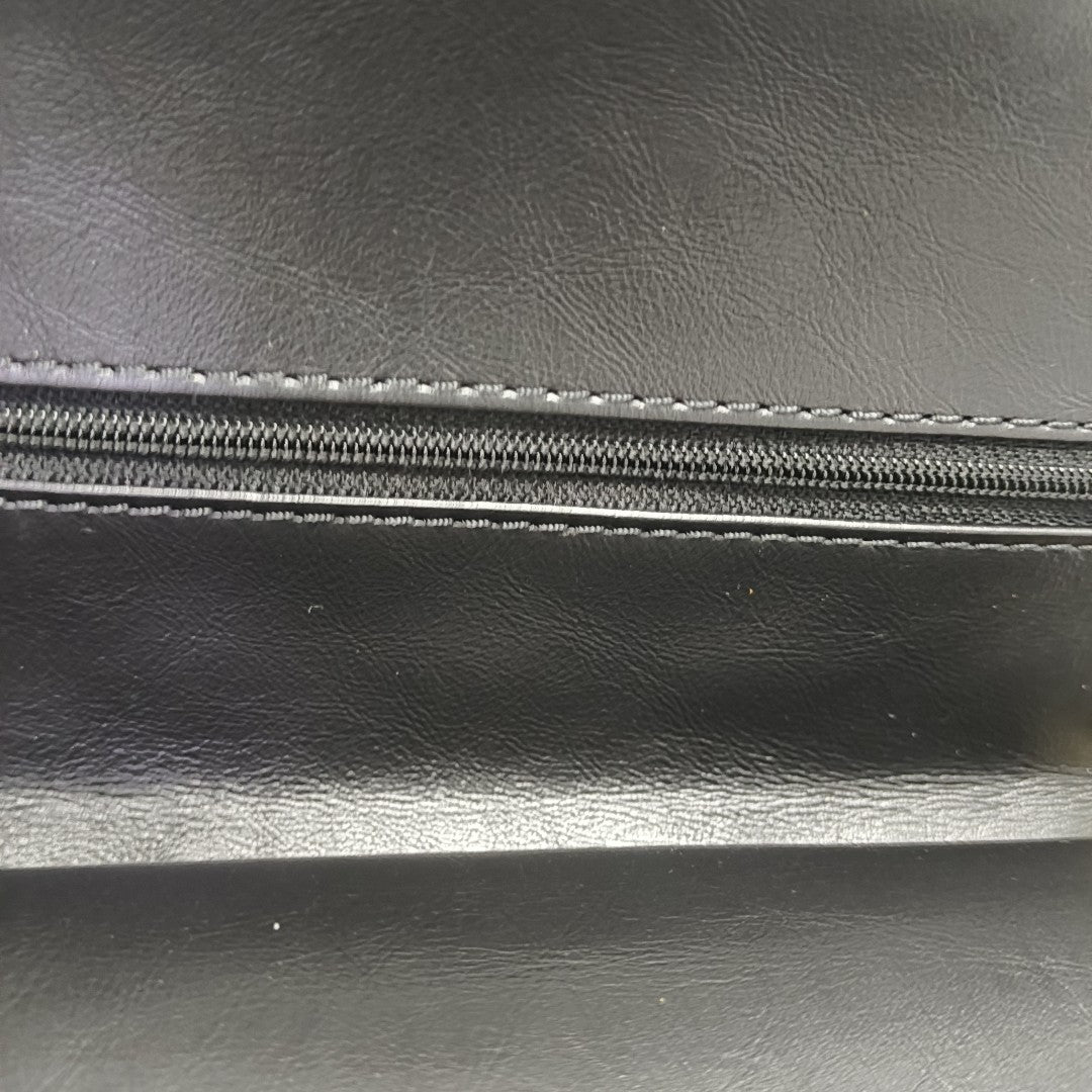 2.55 225 (small) Quilted Calfskin Black