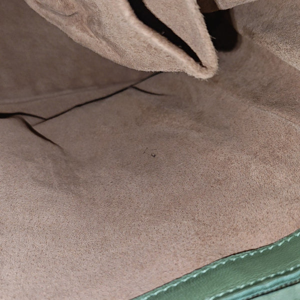 Lambskin Tote Bag Green