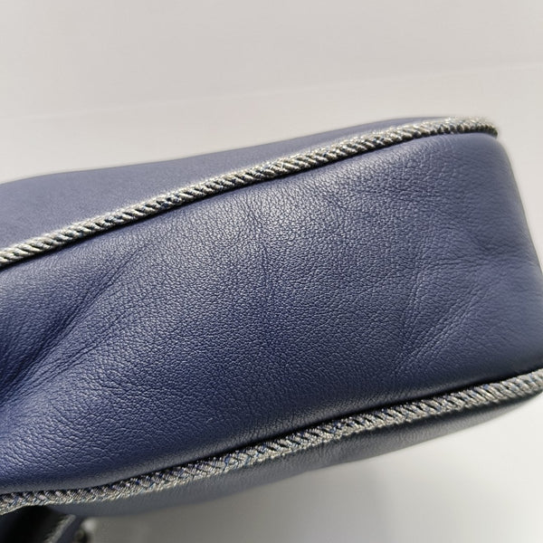 MADISON Quilted Calfskin Blue