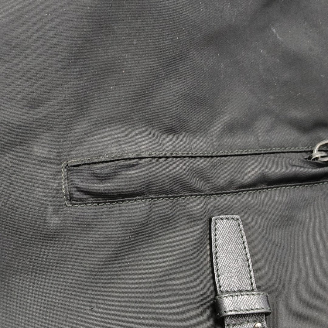 Nylon Backpack Black