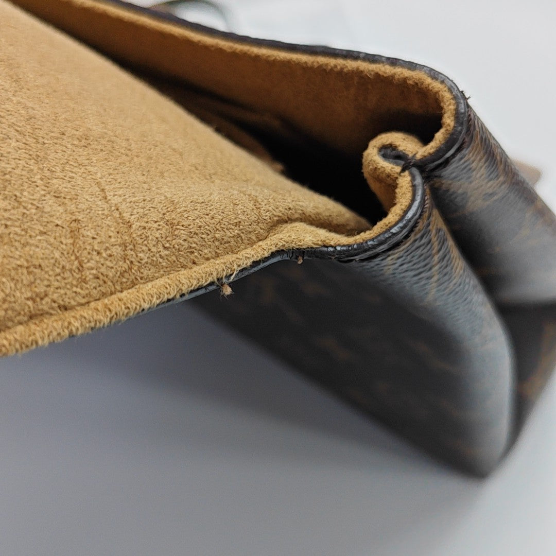 MARIGNAN Monogram Coated Canvas Brown