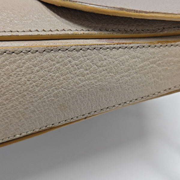 Calfskin Shoulder Bag Beige