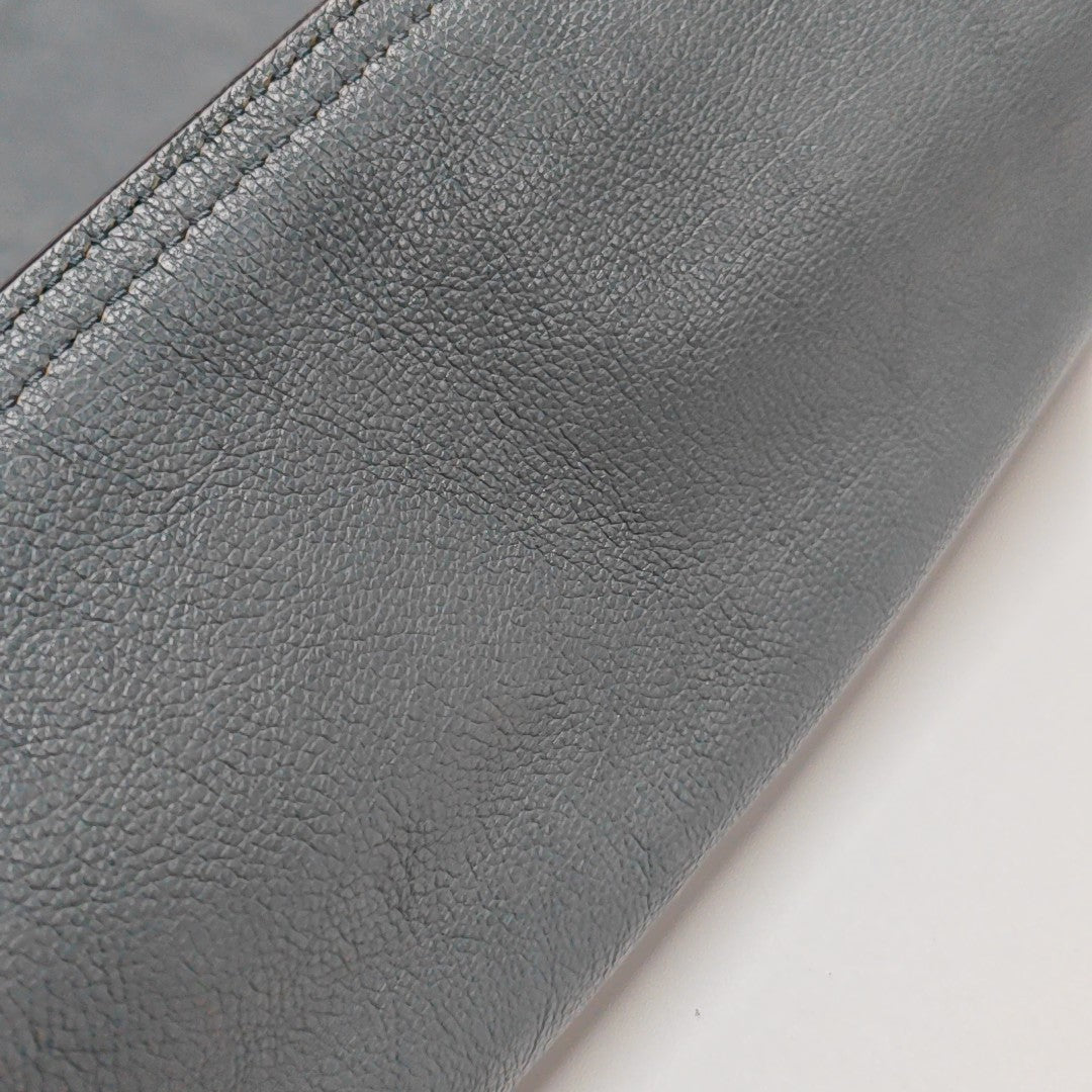 Etiquette Calfskin Blue