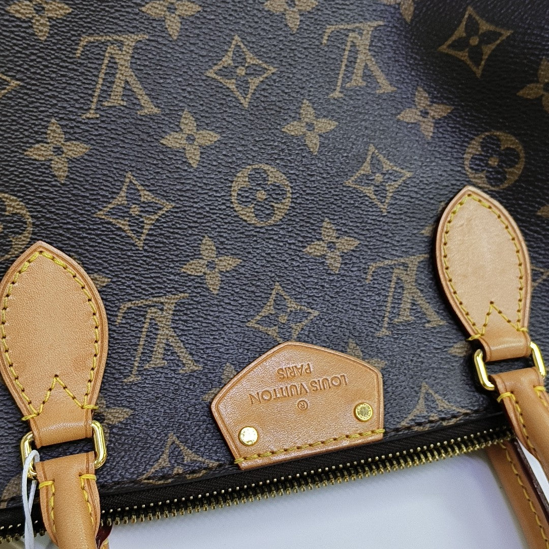 TURENNE PM Monogram Coated Canvas Brown